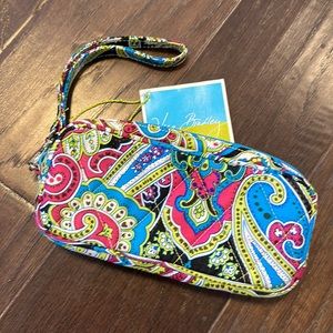 NWT Vera Bradley Wristlet Silk Paisley